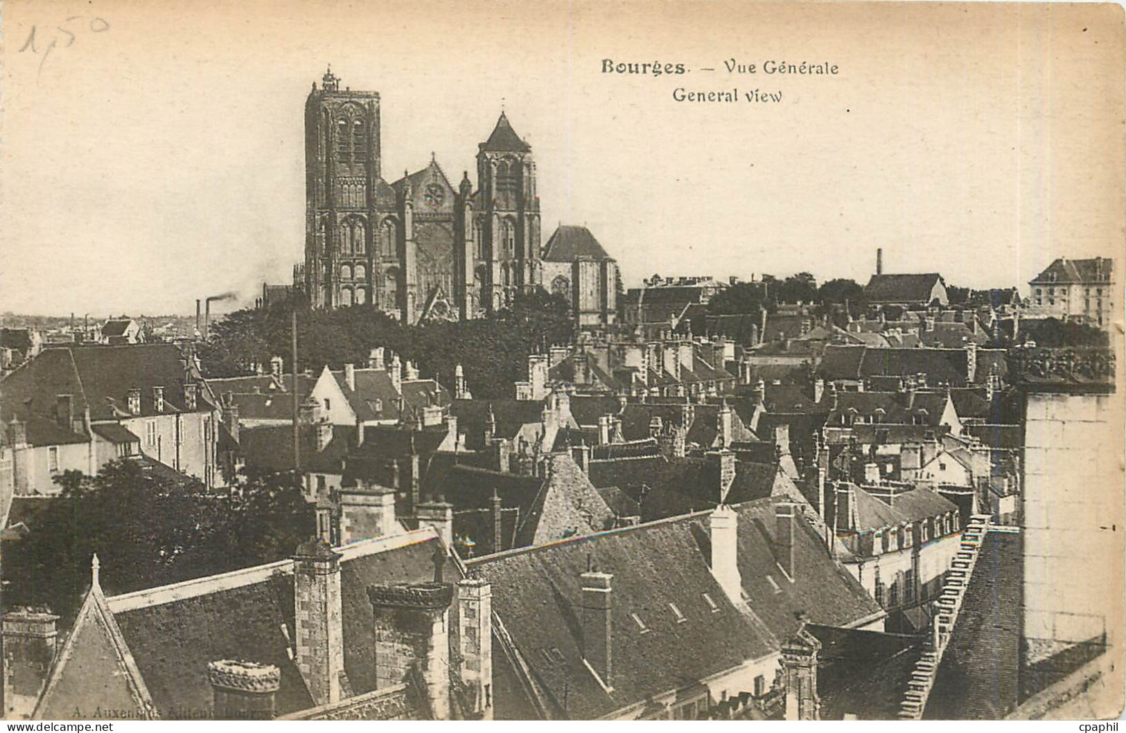 CPA Bourges Vue Generale