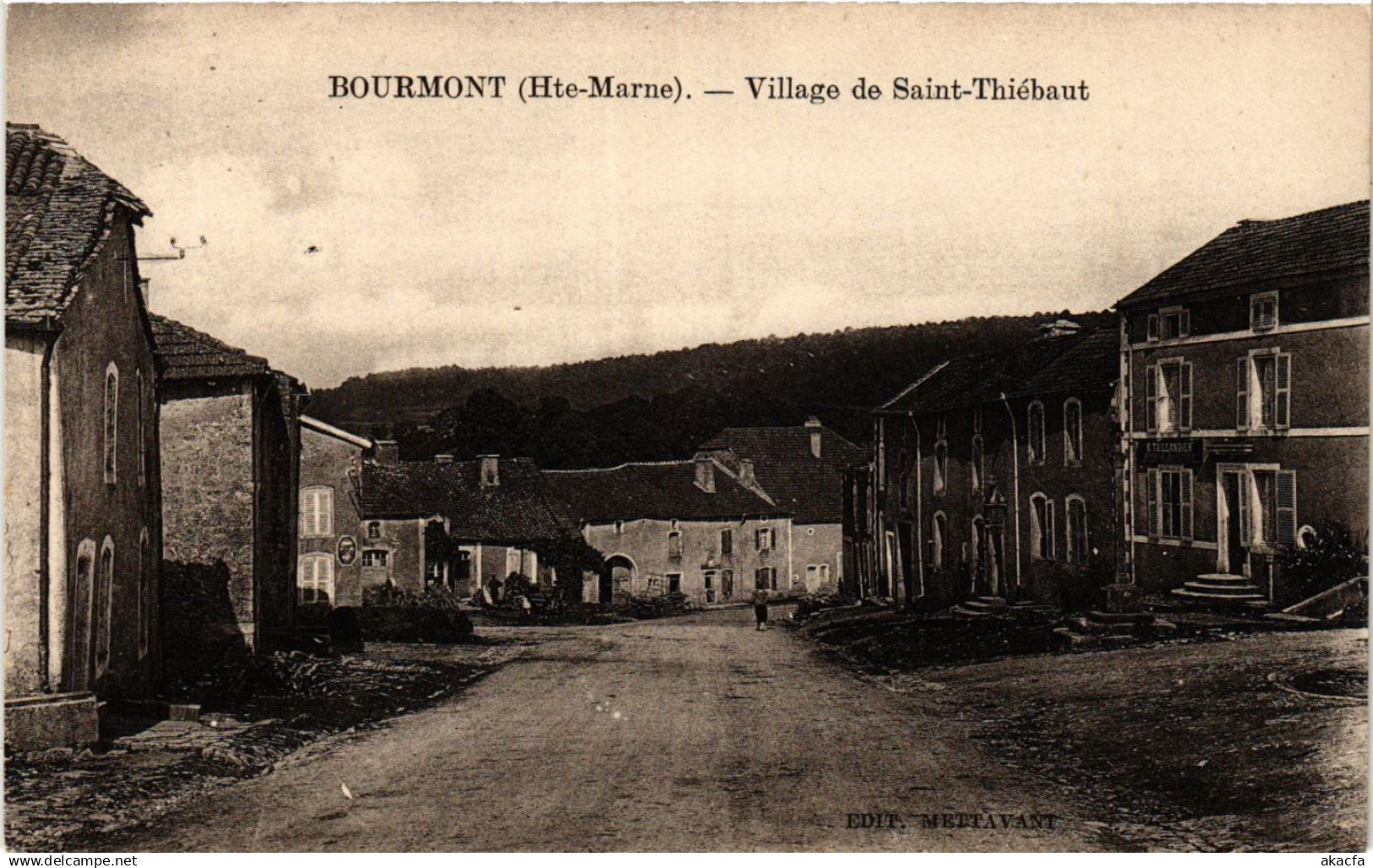 CPA BOURMONT - Village de St-Thiebaut (368452)