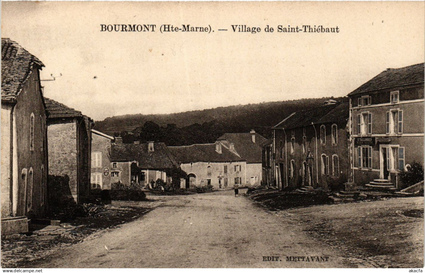 CPA BOURMONT - Village de St-Thiebaut (368463)