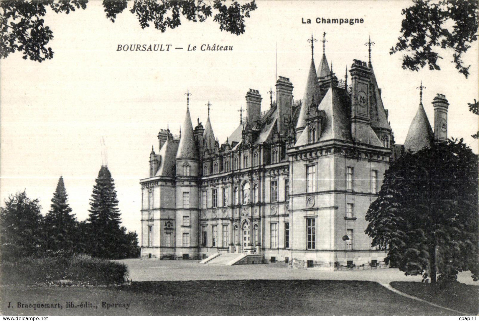CPA Boursault Le Chateau La Champagne