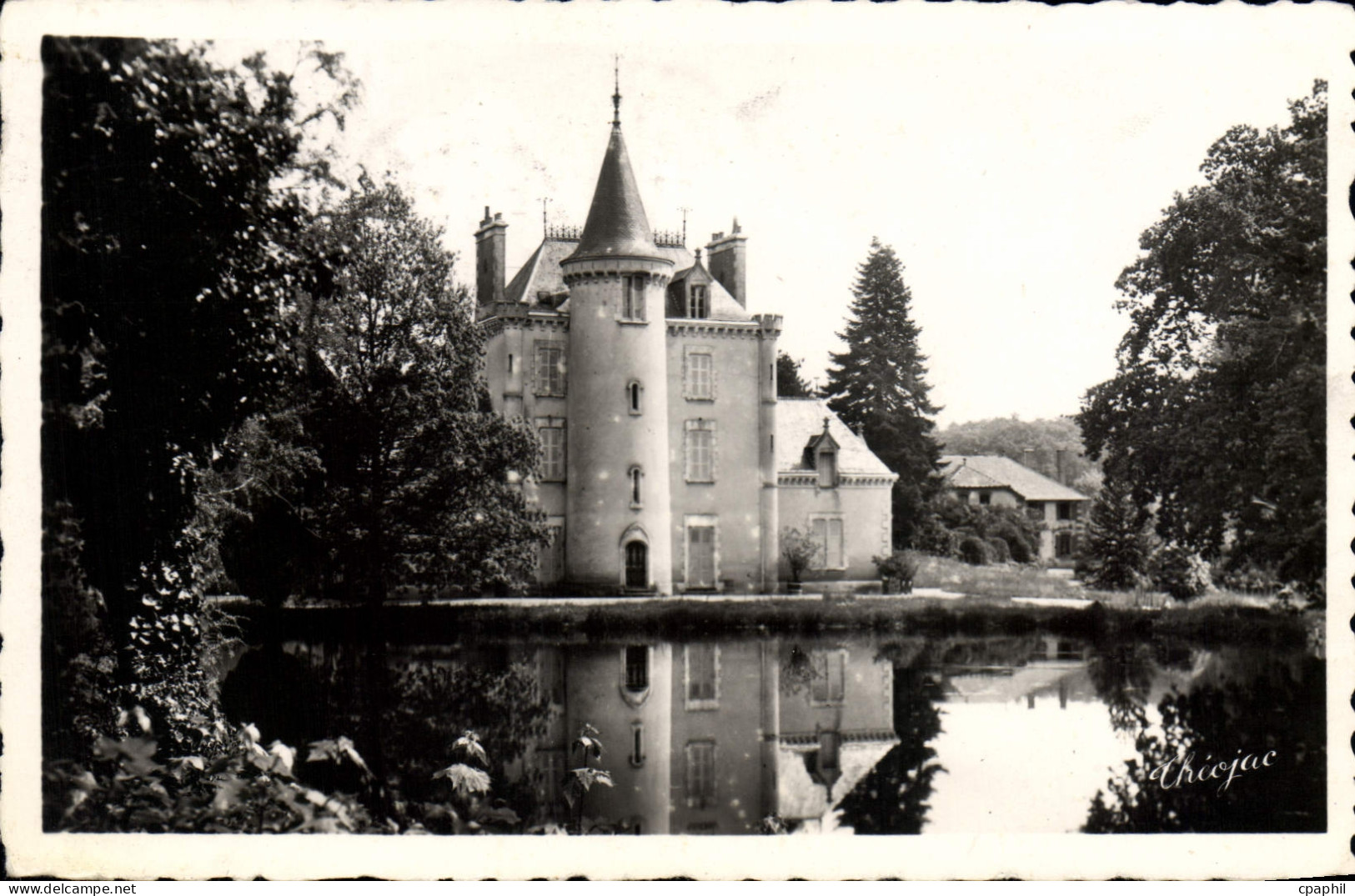 CPA Boussac Chateau De Poinsouze