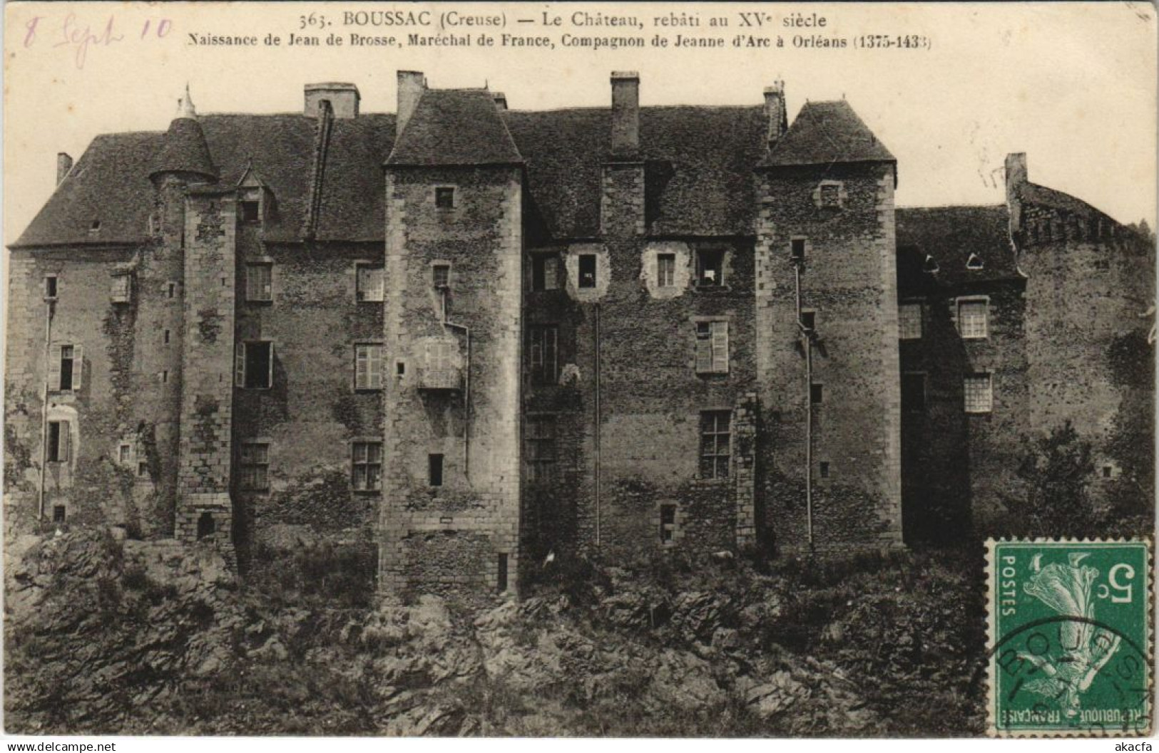 CPA BOUSSAC Le Chateau (1144019)