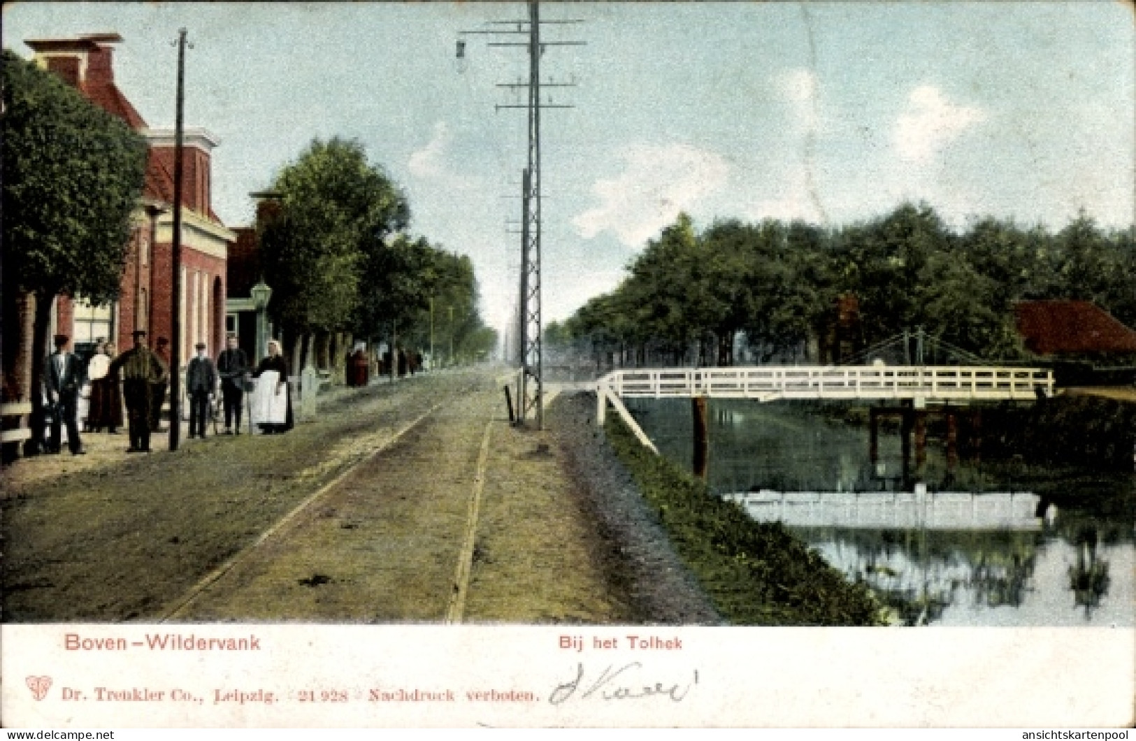 CPA Boven Wildervank Groningen Niederlande, Tolhek