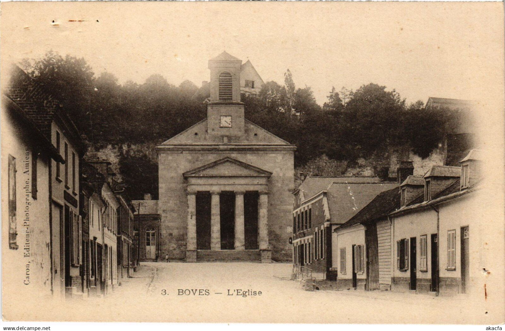 CPA Boves Eglise (1276068)