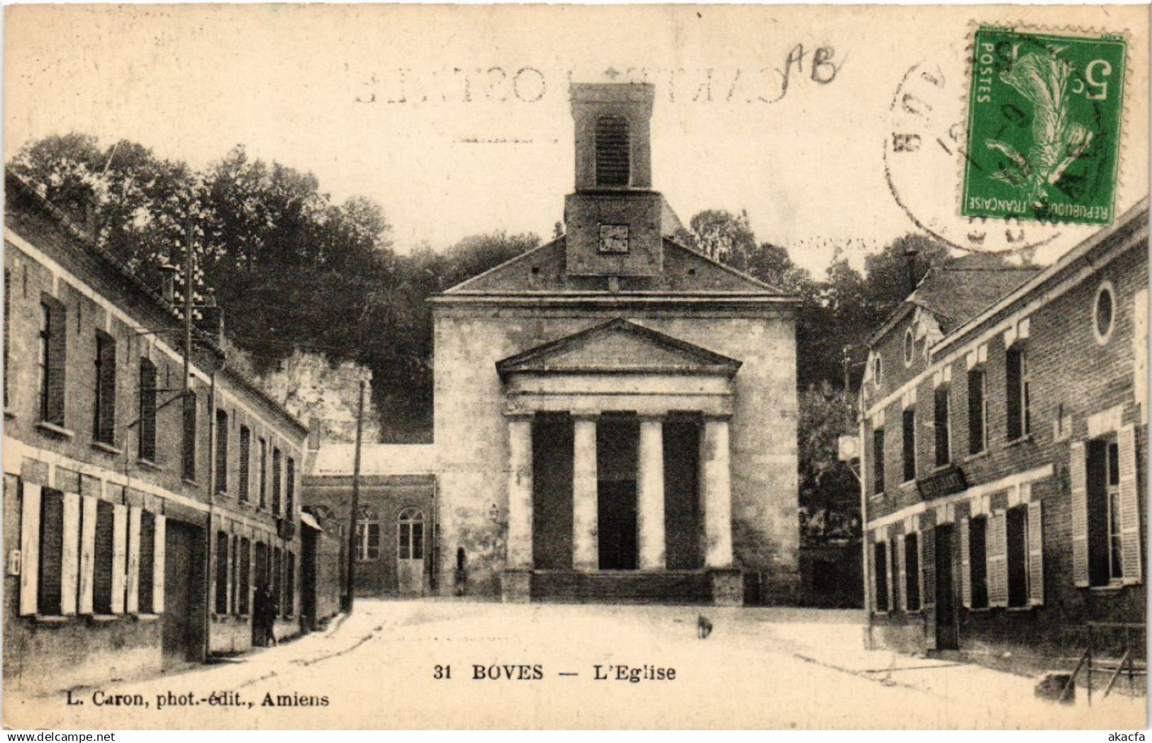 CPA BOVES - L'église (515069)