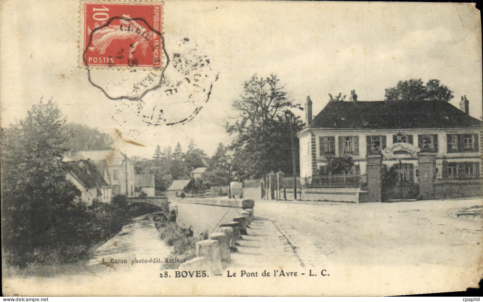 CPA Boves Le Pont de l'Avre