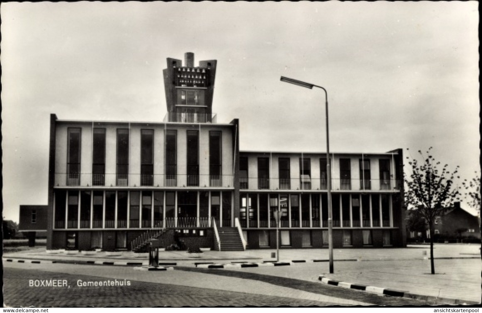CPA Boxmeer Nordbrabant Niederlande, Gemeentehuis