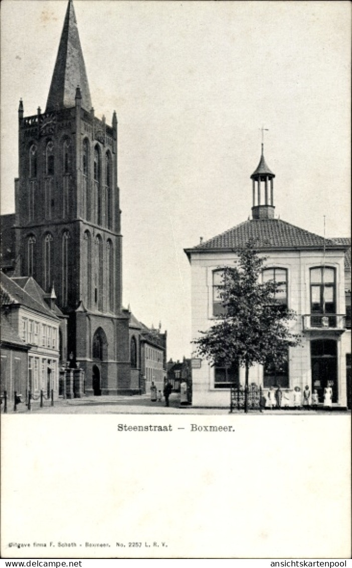 CPA Boxmeer Nordbrabant Niederlande, Steenstraat