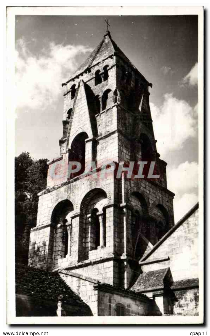 CPA Brantome Le clocher Style roman