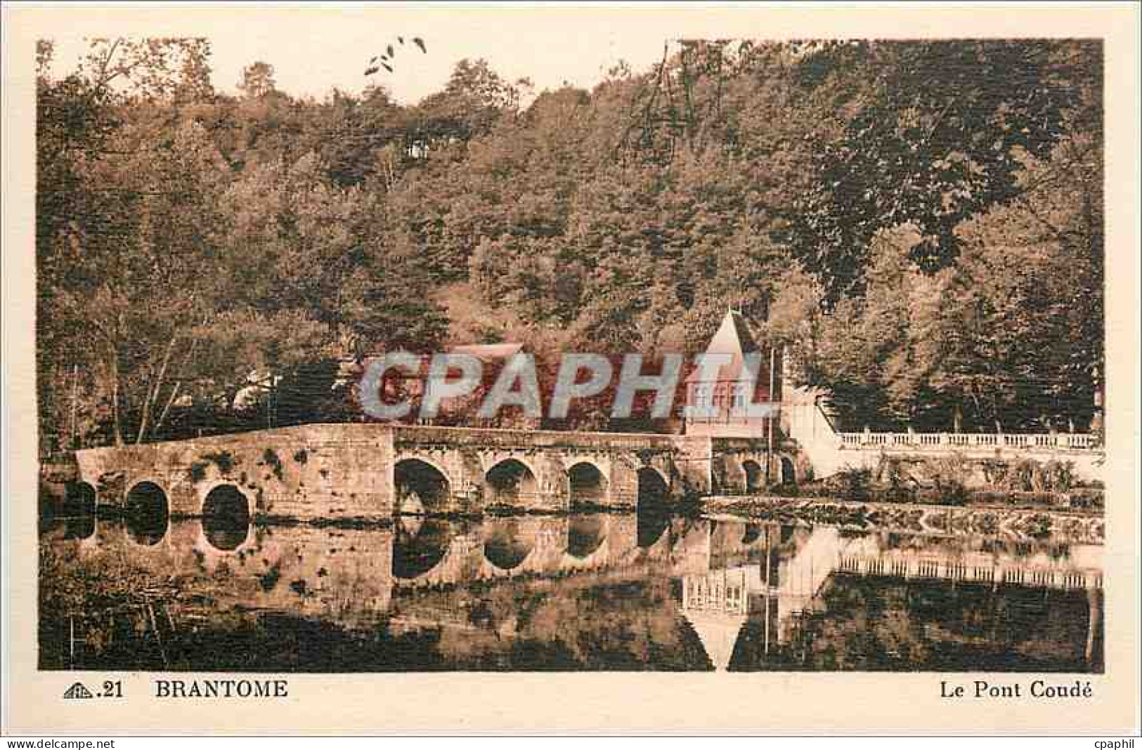 CPA Brantome Le Pont Conde