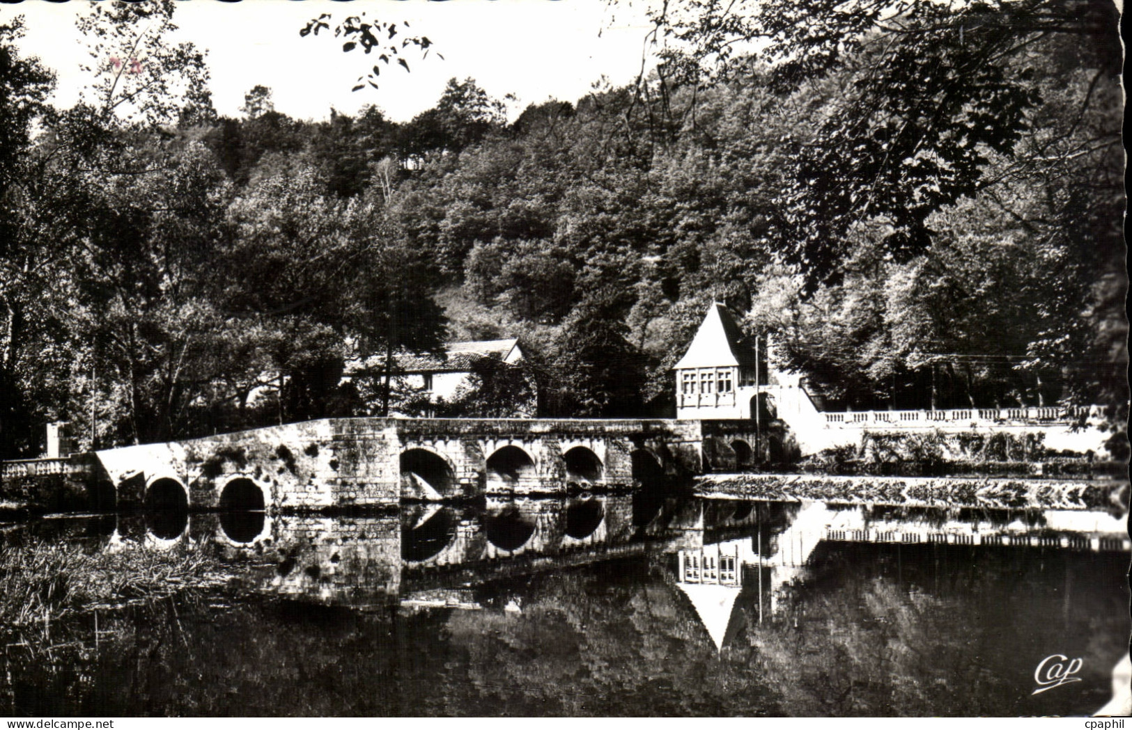 CPA Brantome Le pont Conde