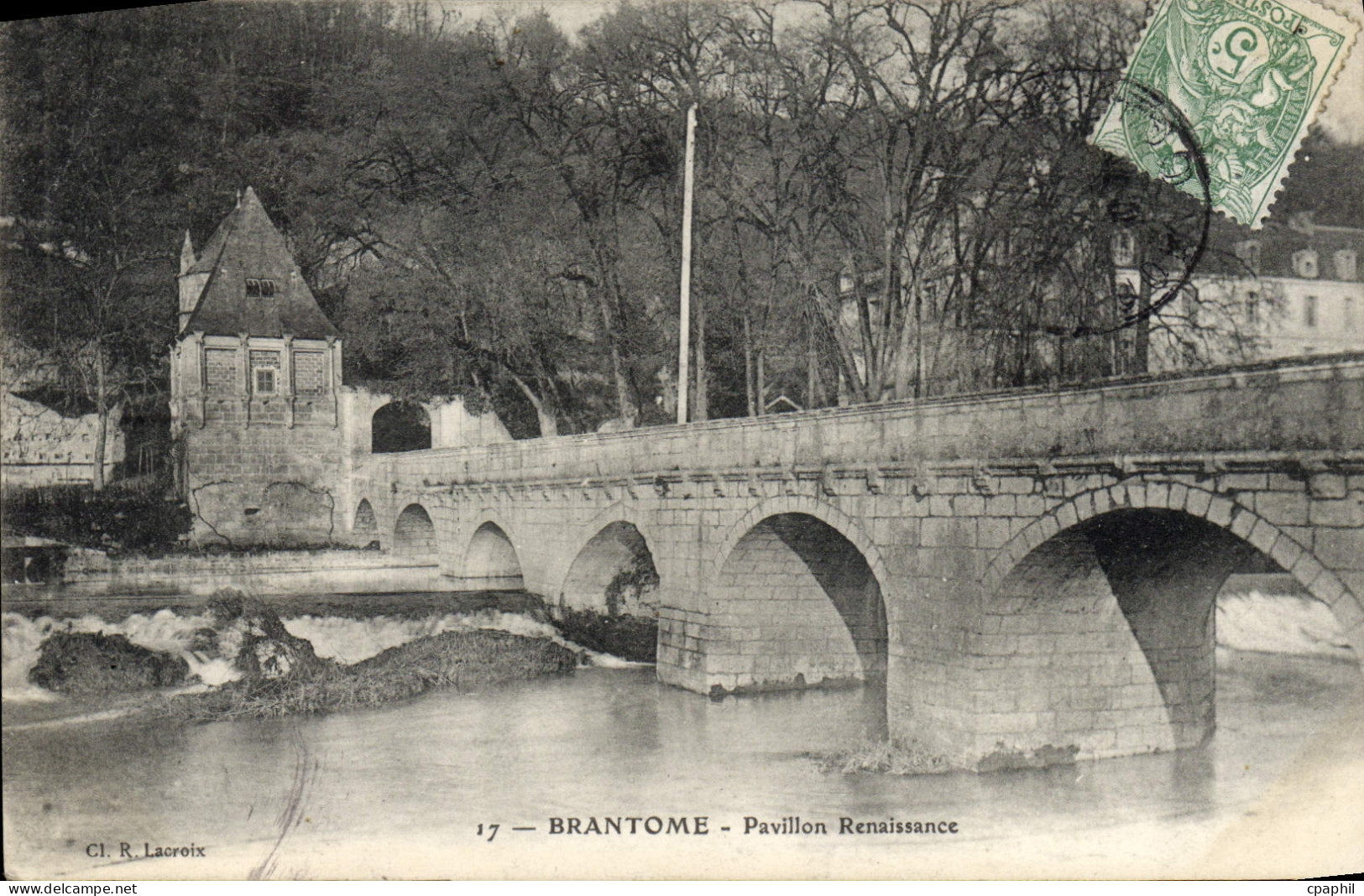 CPA Brantome Pavillon Renaissance
