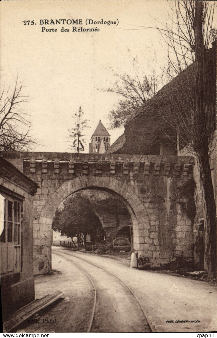 CPA Brantome Porte Des Reformes