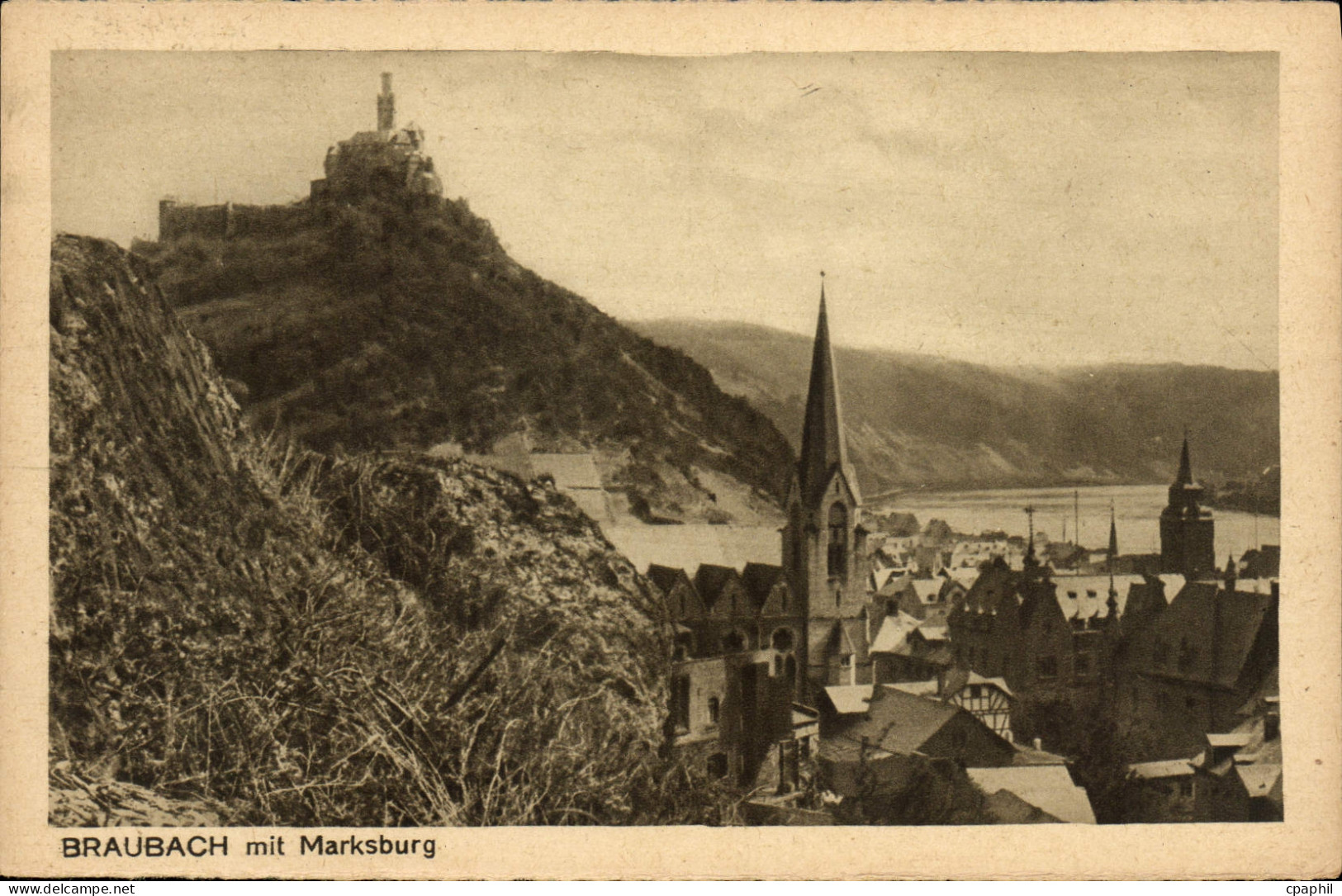 CPA Braubach Mit Marksburg