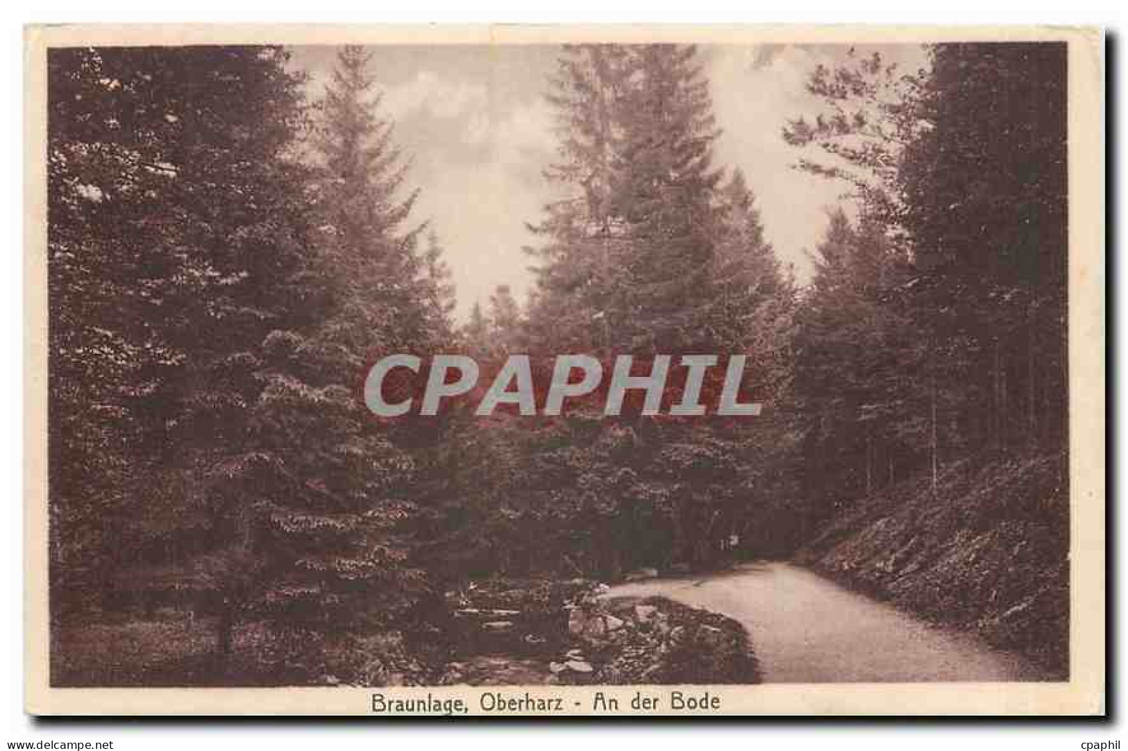 CPA Braunlage Oberharz An der Bode