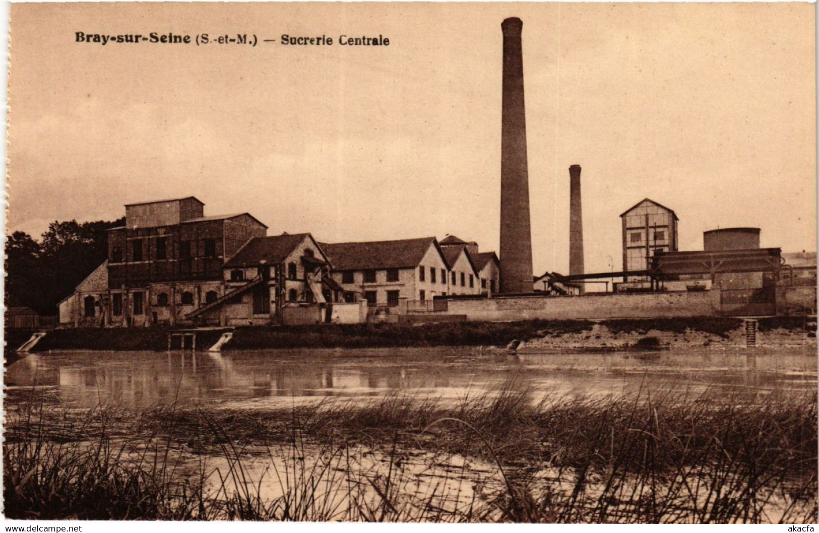 CPA BRAY-sur-SEINE - Sucrerie Centrale (436668)