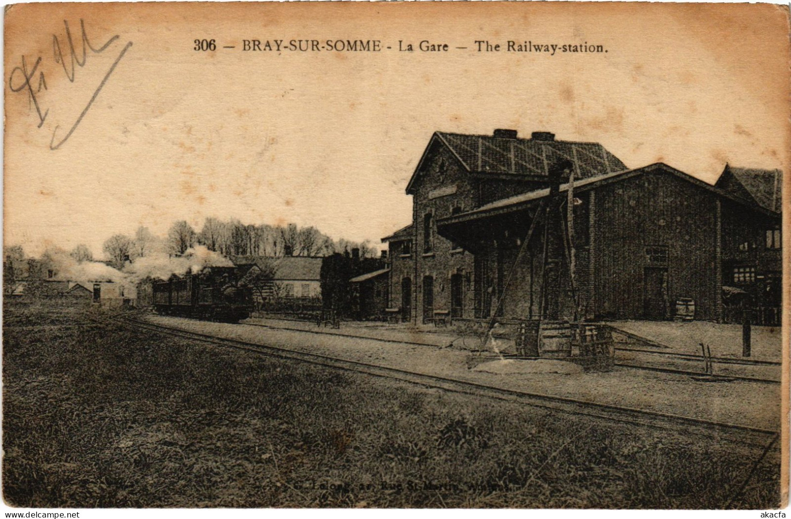 CPA Bray sur Somme la gare (1503168)