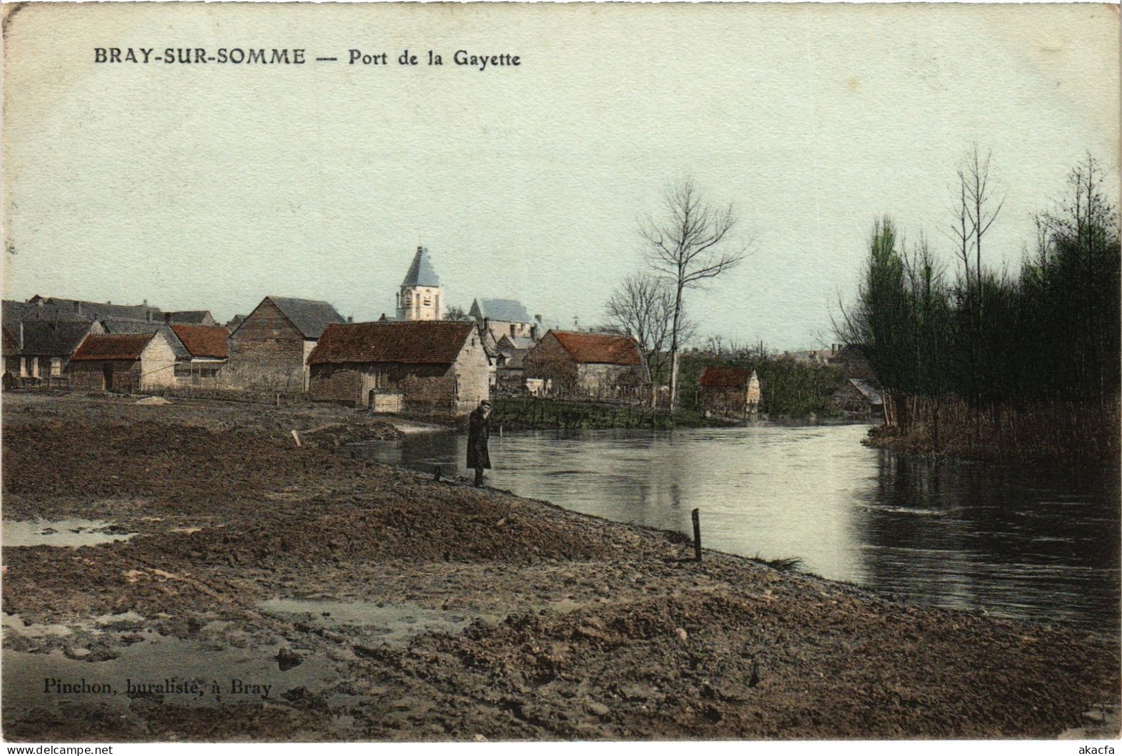 CPA Bray sur Somme Port de la Gayette (1503165)