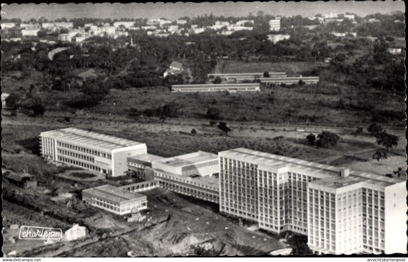 CPA Brazzaville Französisch Kongo, Krankenhaus
