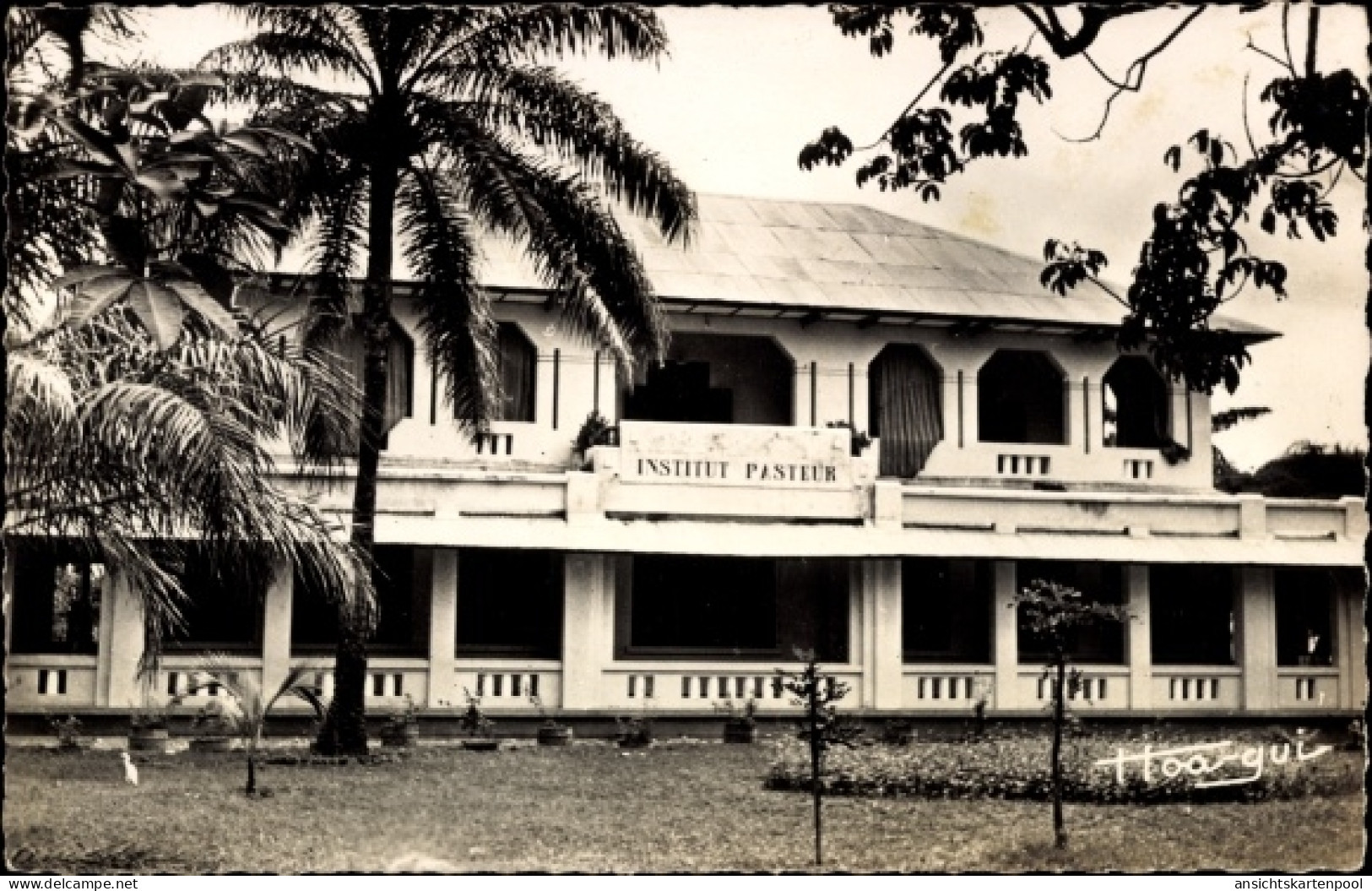 CPA Brazzaville Französisch-Kongo, Pasteur-Institut