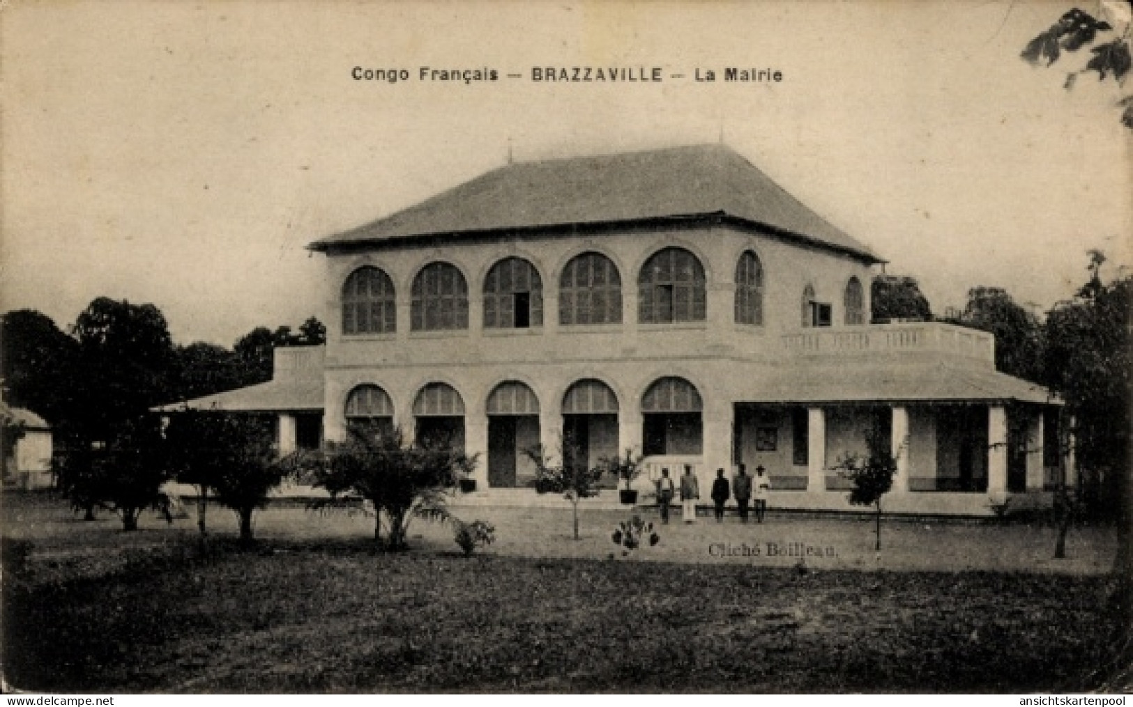 CPA Brazzaville, Französisch-Kongo, Rathaus
