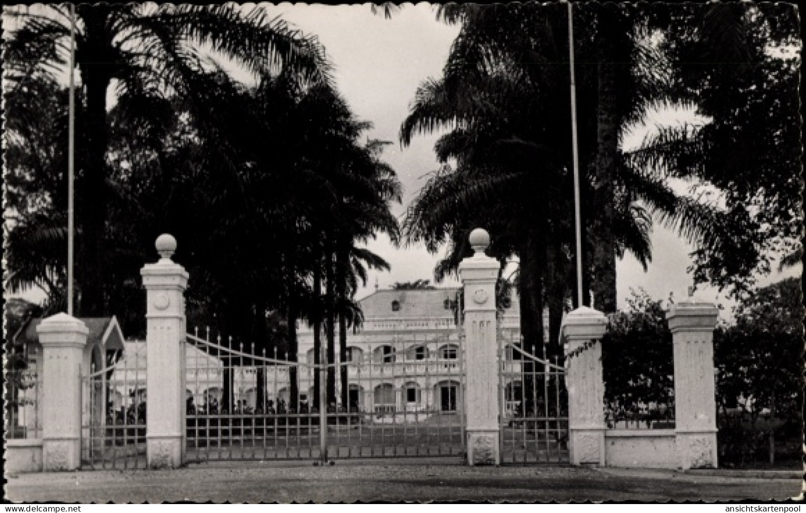 CPA Brazzaville, Französisch-Kongo, Regierungspalast
