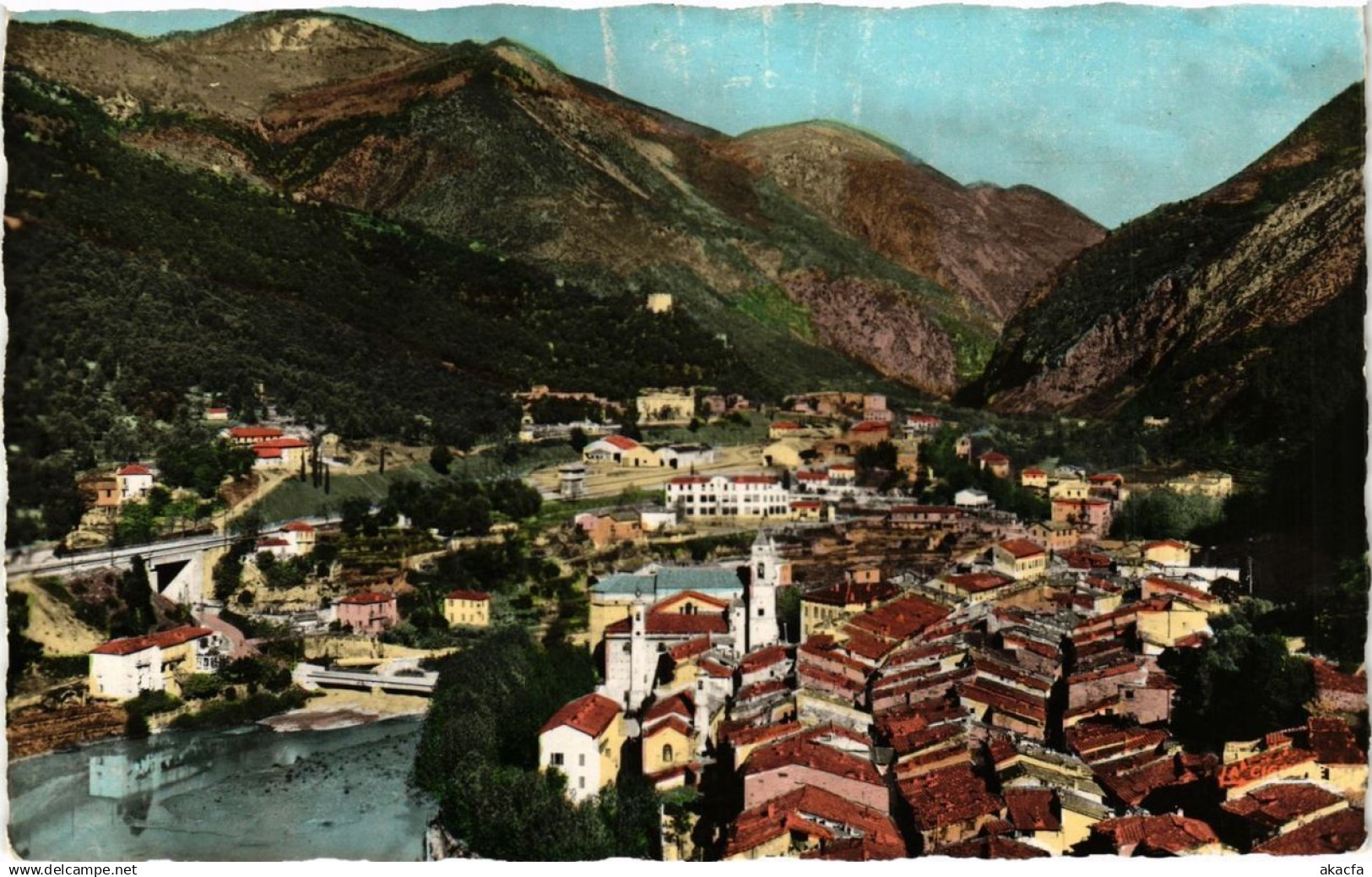 CPA BREIL-sur-ROYA vue générale (375287)