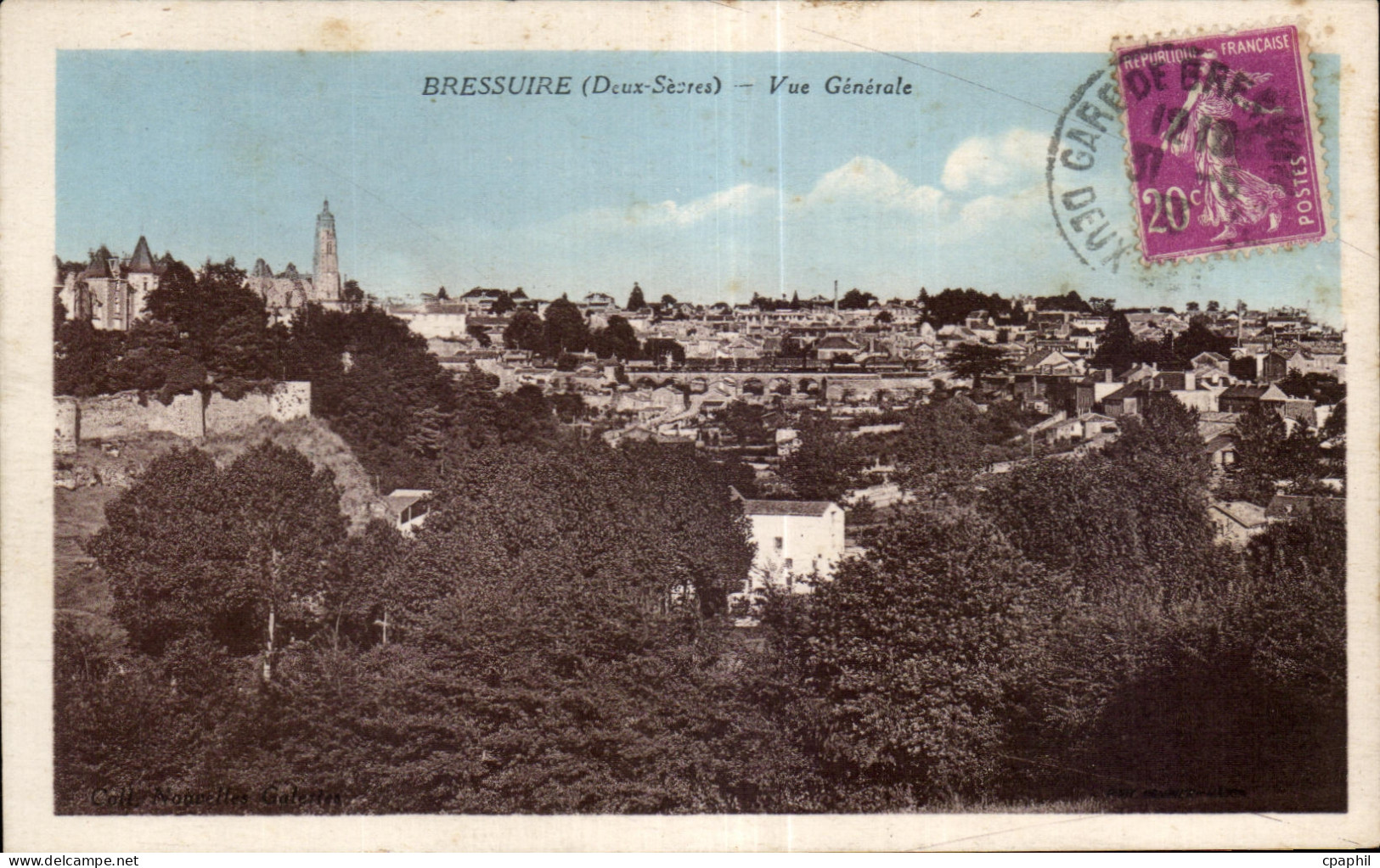 CPA Bressuire (Deux Sevres) Vue Generale