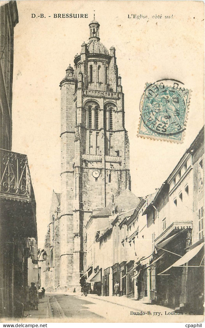 CPA Bressuire L'Eglise cote sud