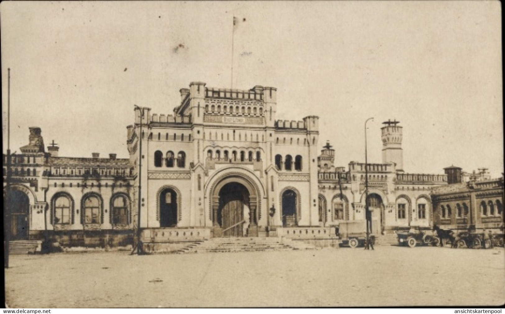 CPA Brest Litowsk Weißrussland, Hauptbahnhof