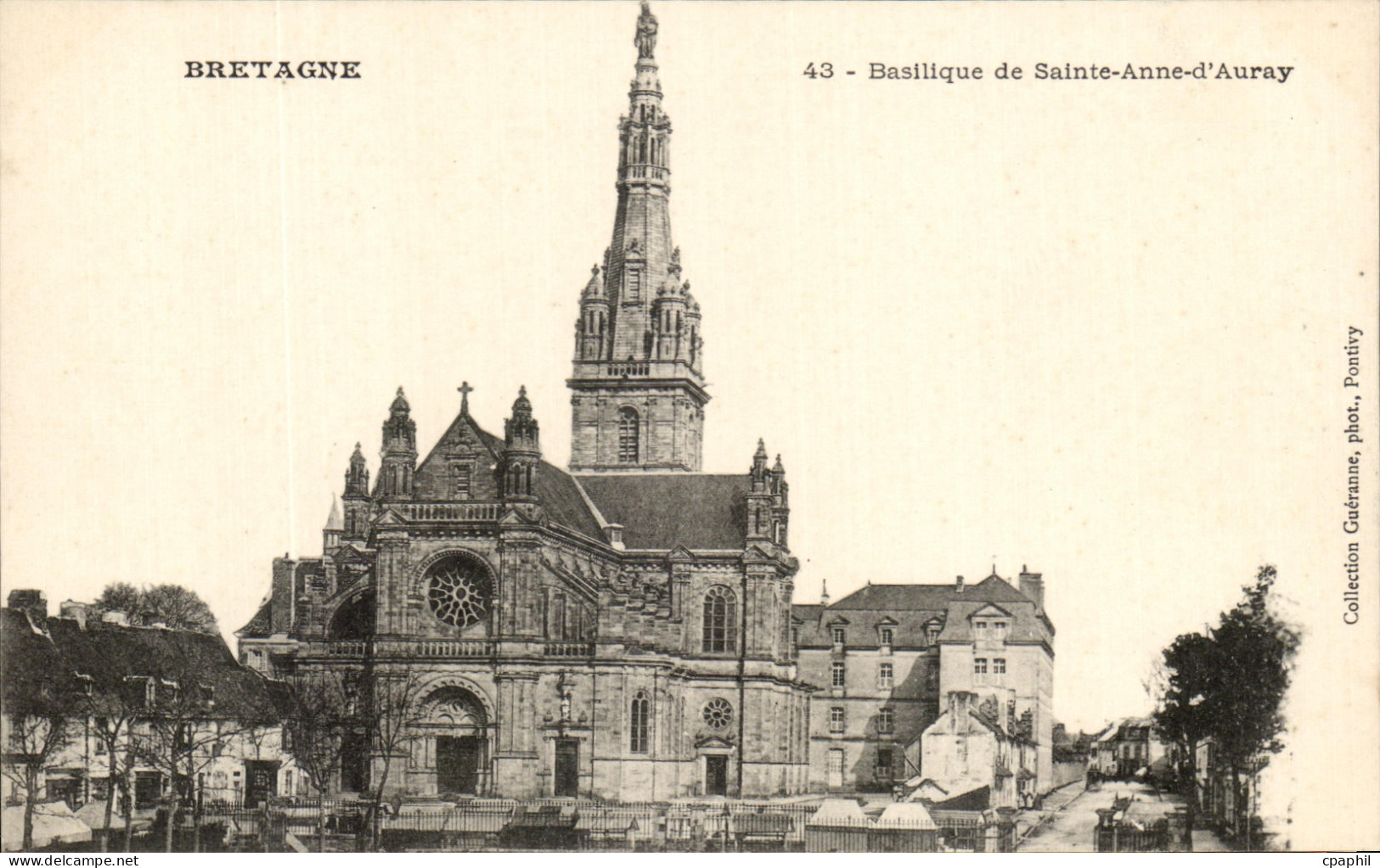 CPA Bretagne Basilique de Sainte Anne D'Auray