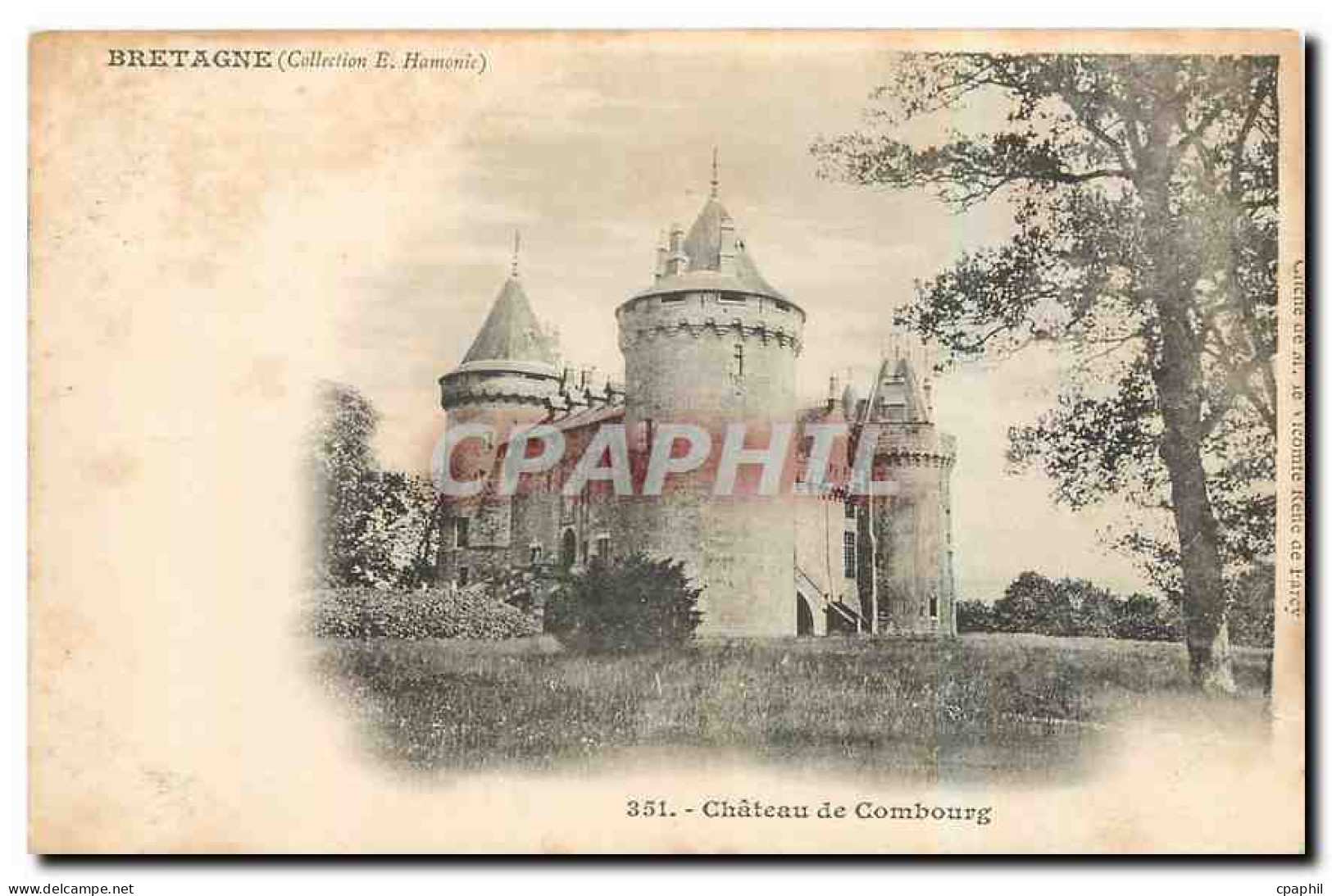 CPA Bretagne Chateau de Combourg