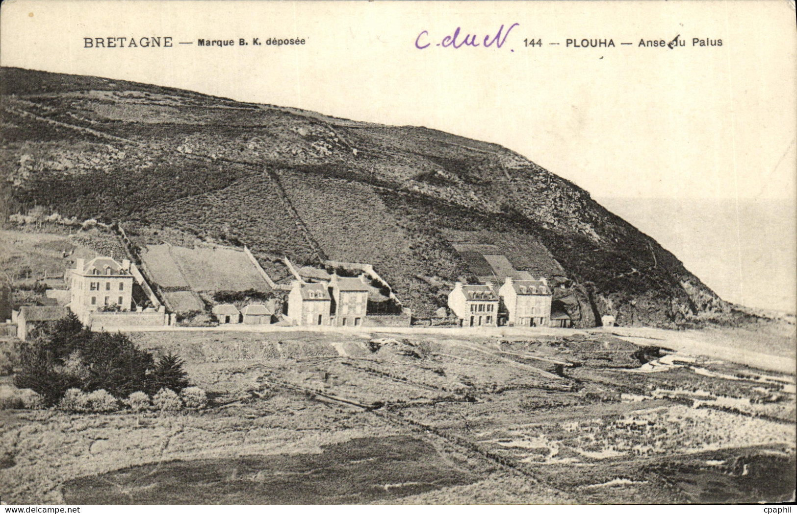 CPA Bretagne Plouha Anse du Pauls