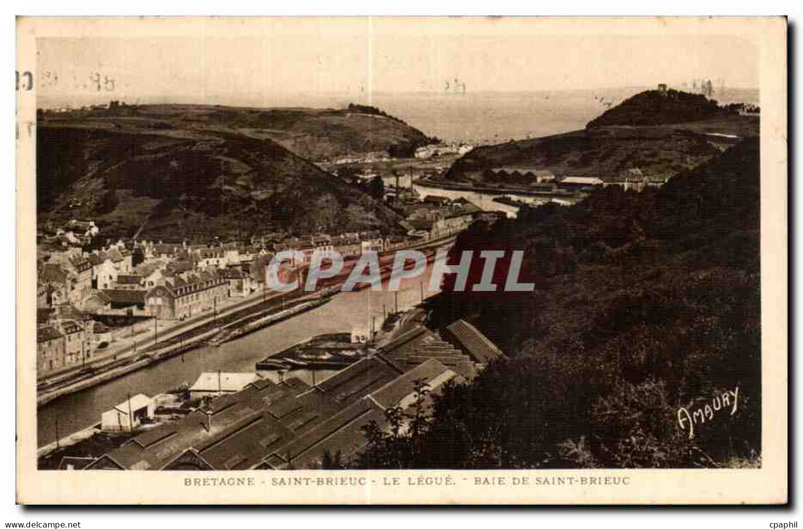 CPA Bretagne Saint Brieuc Le Legue Baie de Saint Brieuc