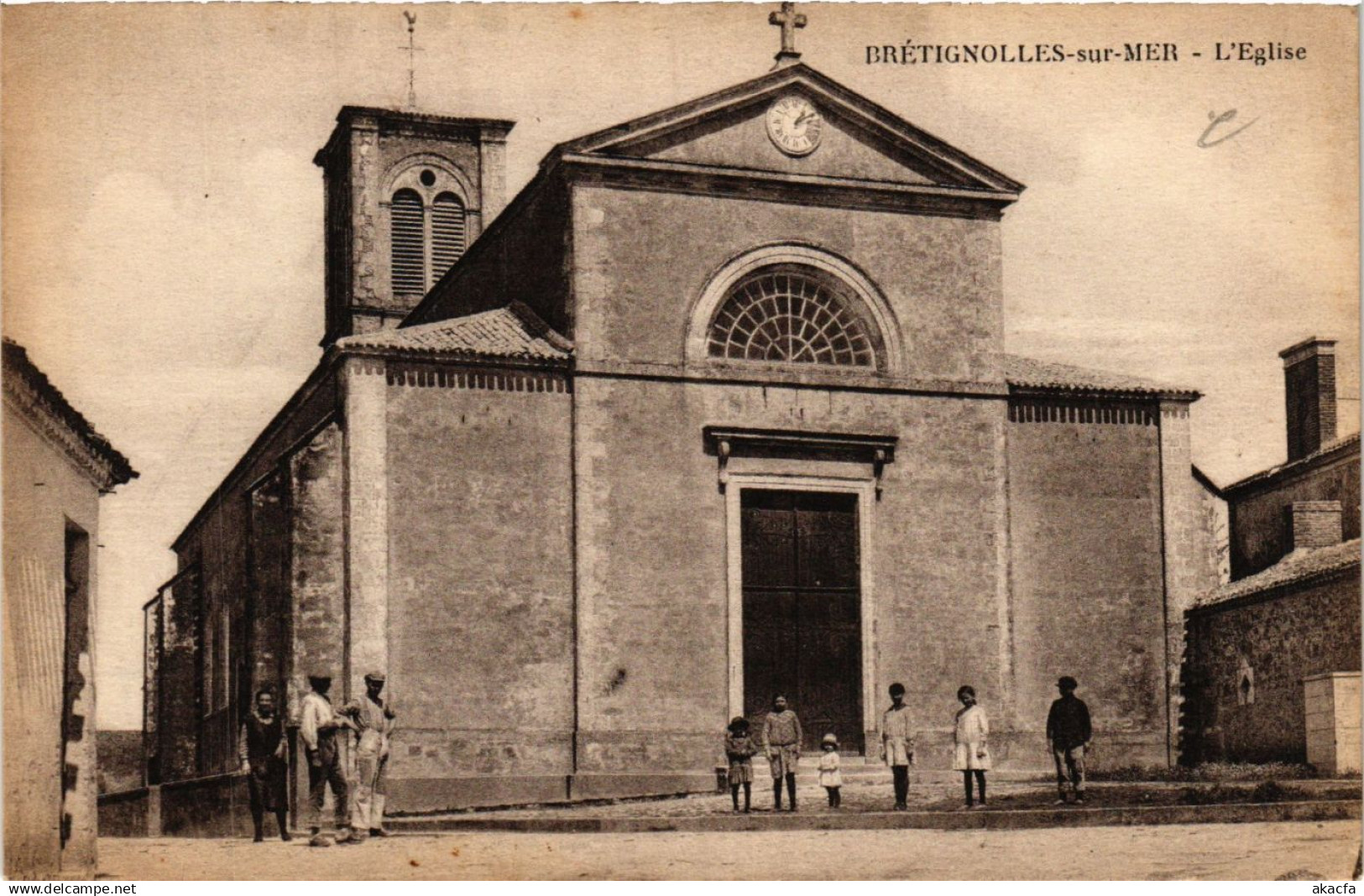 CPA BRETIGNOLLES-sur-MER - Église (637093)