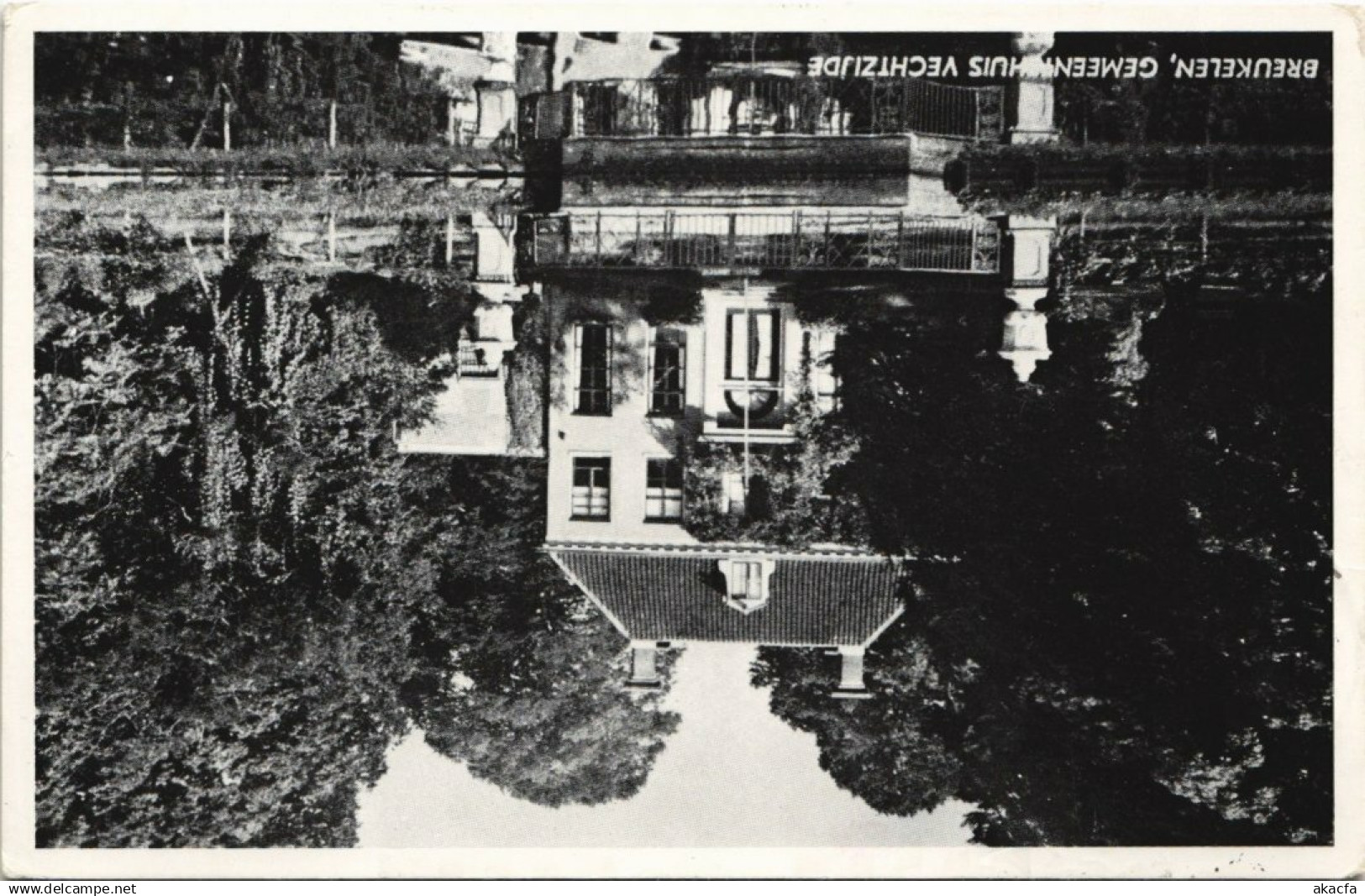 CPA Breukelen Gemeentehuis Vechtzijde NETHERLANDS (728793)