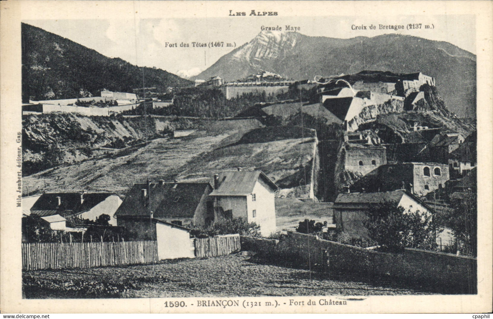 CPA Briancon Fort du Chateau