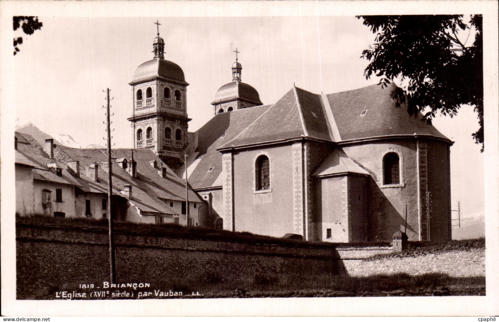 CPA Briancon L Eglise par Vauban
