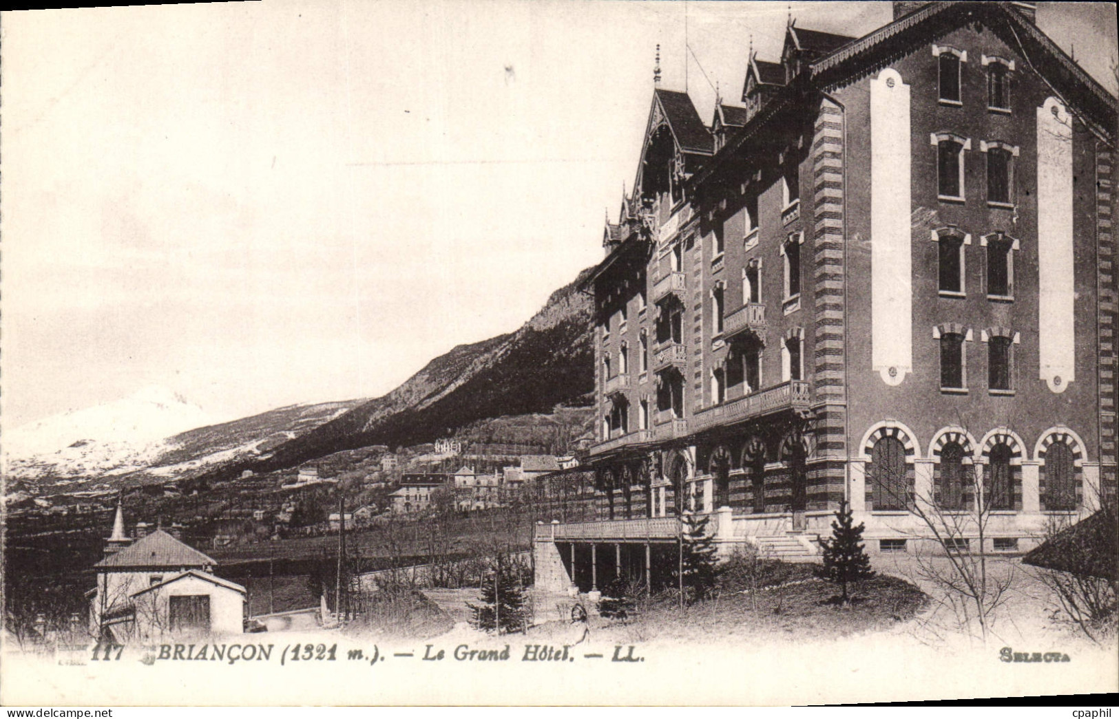 CPA Briancon Le Grand Hotel