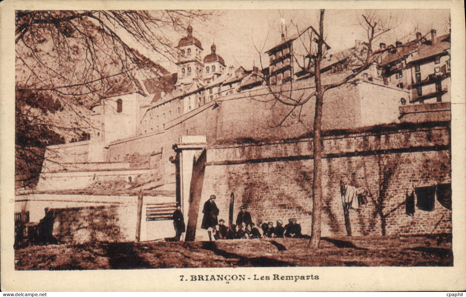 CPA Briancon Les Remparts