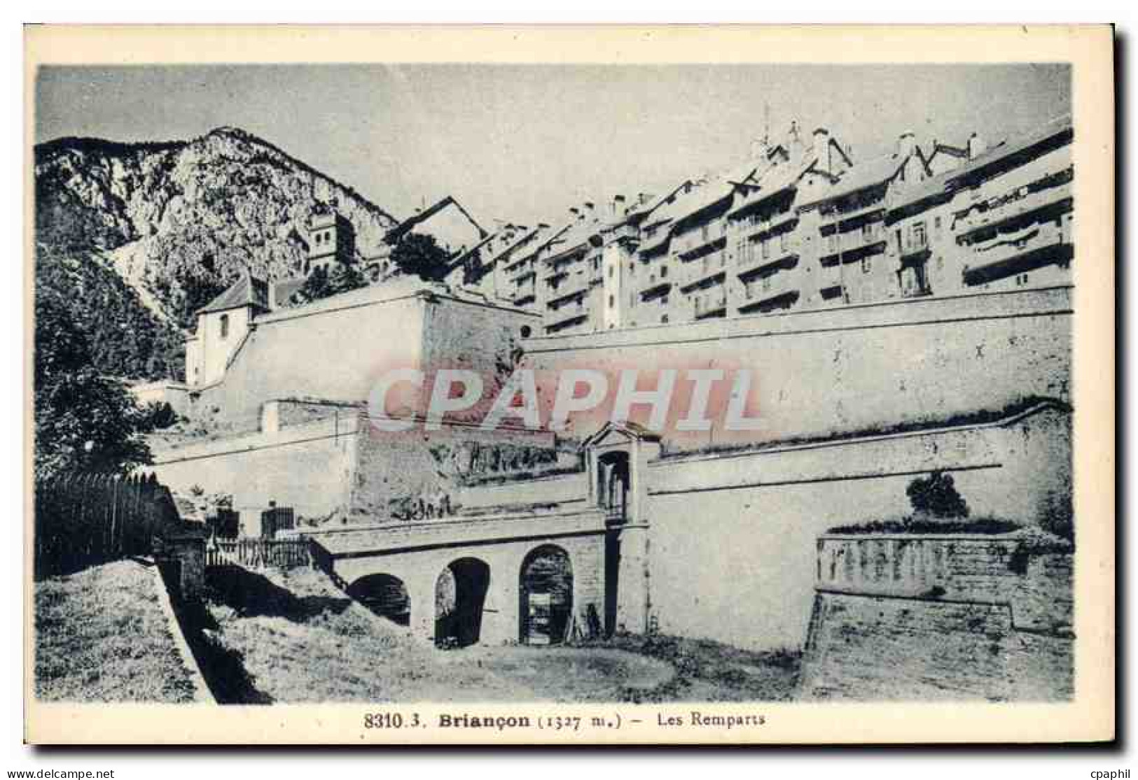 CPA Briancon Les Remparts