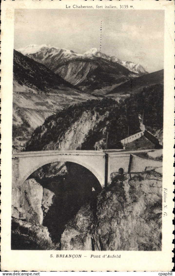 CPA Briancon Pont d'Asfeld