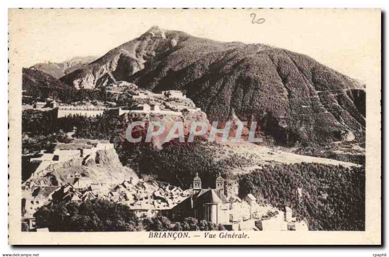 CPA Briancon Vue Generale