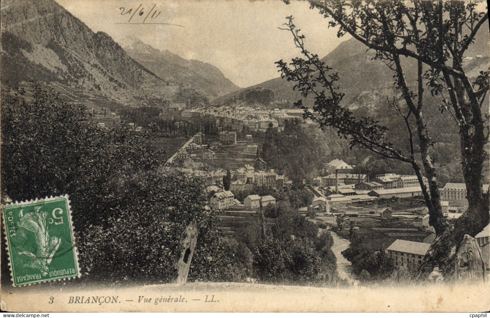 CPA Briancon Vue generale