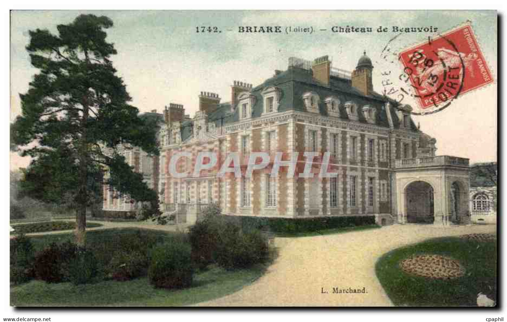 CPA Briare Chateau de Beauvoir