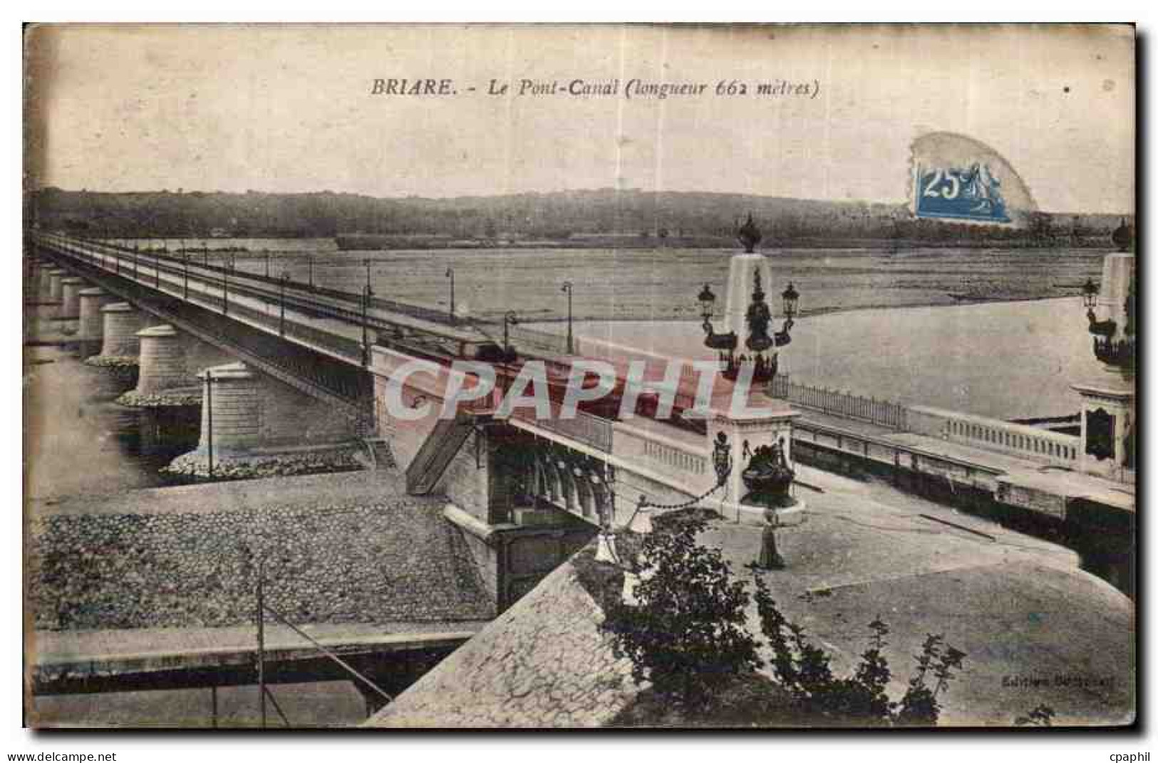 CPA Briare le Pont Canal
