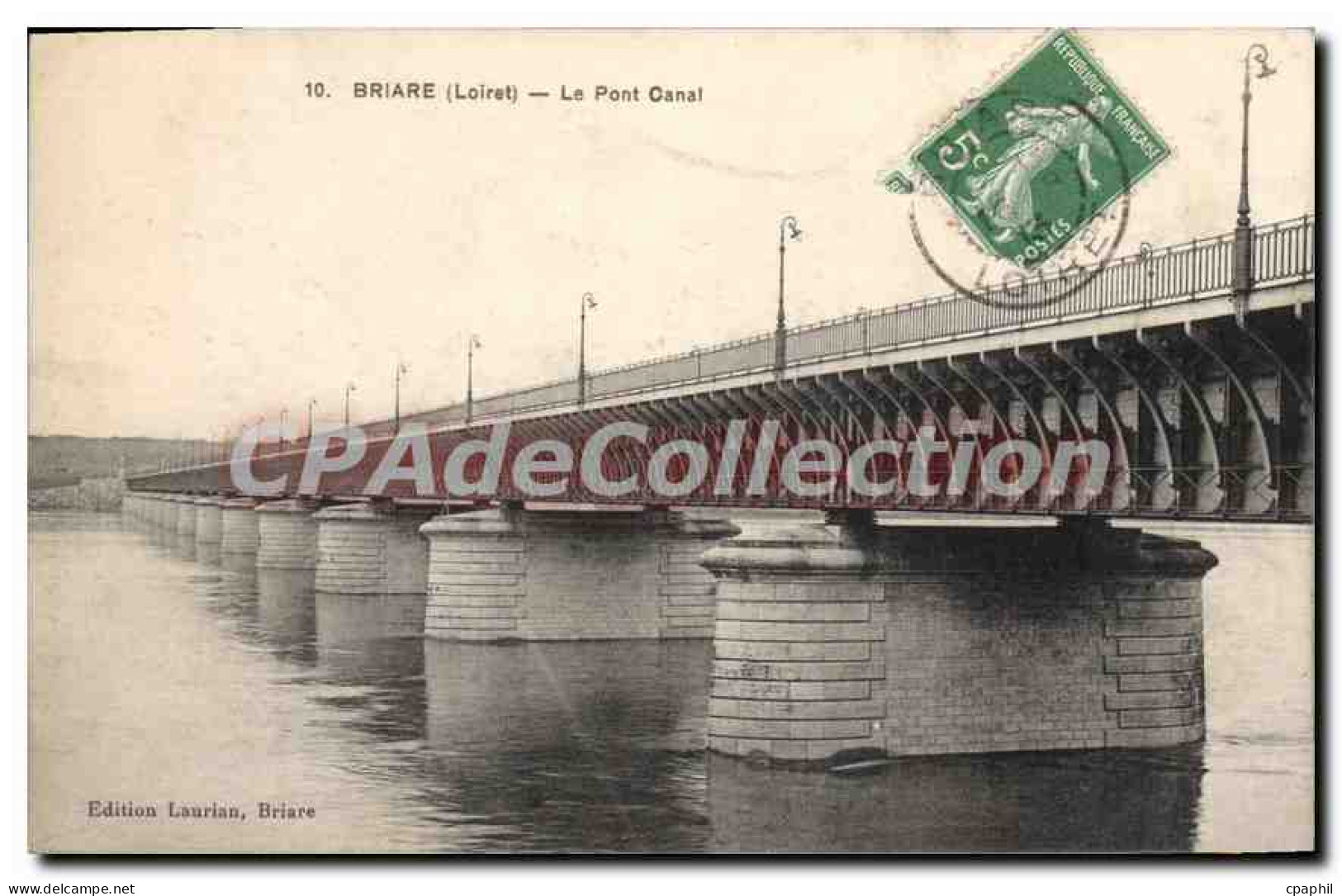 CPA Briare Le Pont Canal