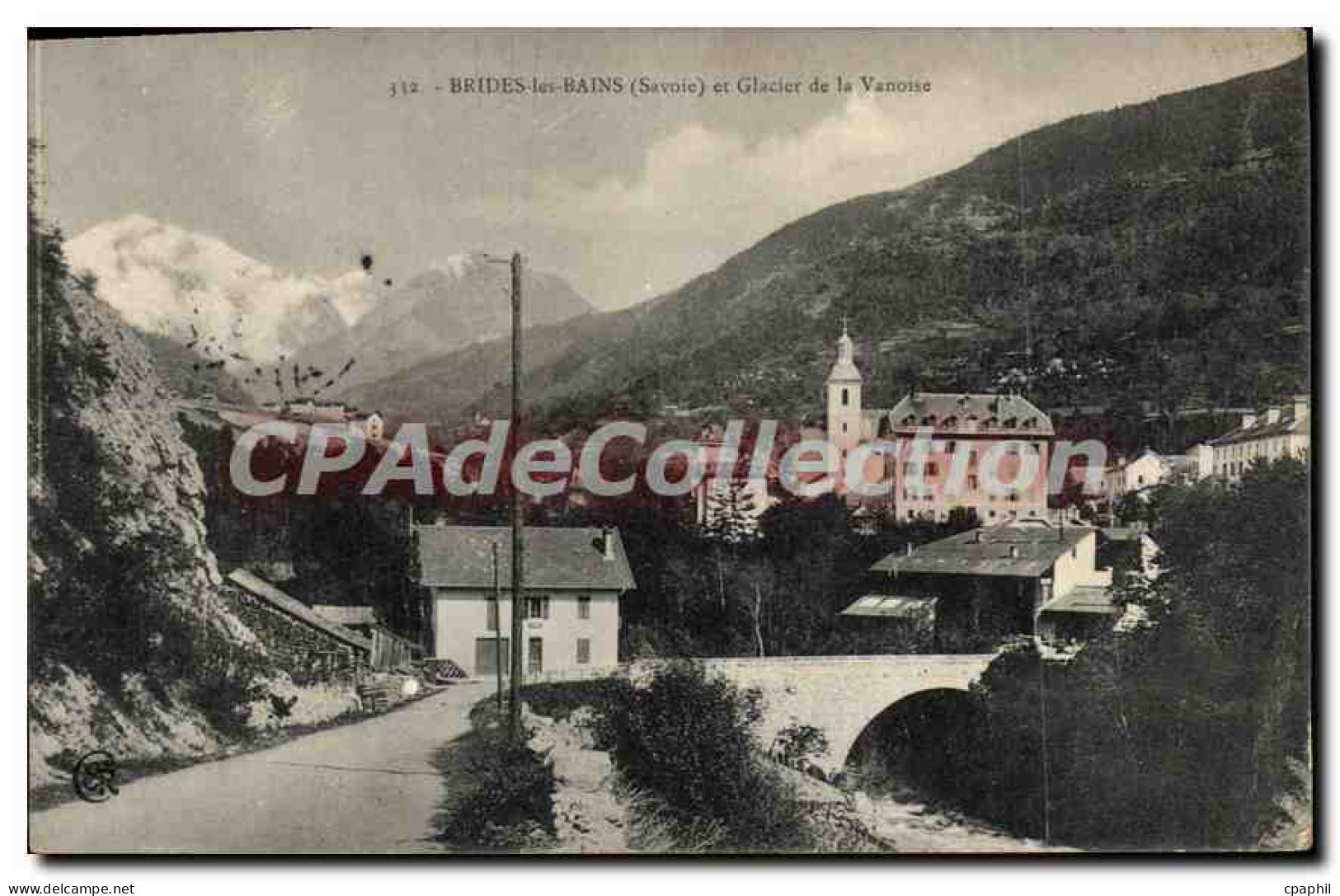 CPA Brides Les Bains Et Glacier De La Vanoise