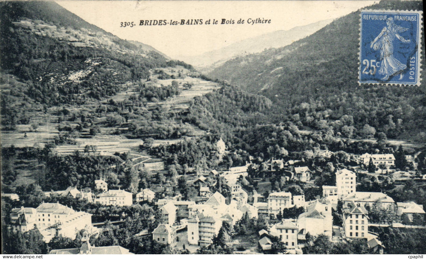 CPA Brides les Bains et le Bois de Cythere
