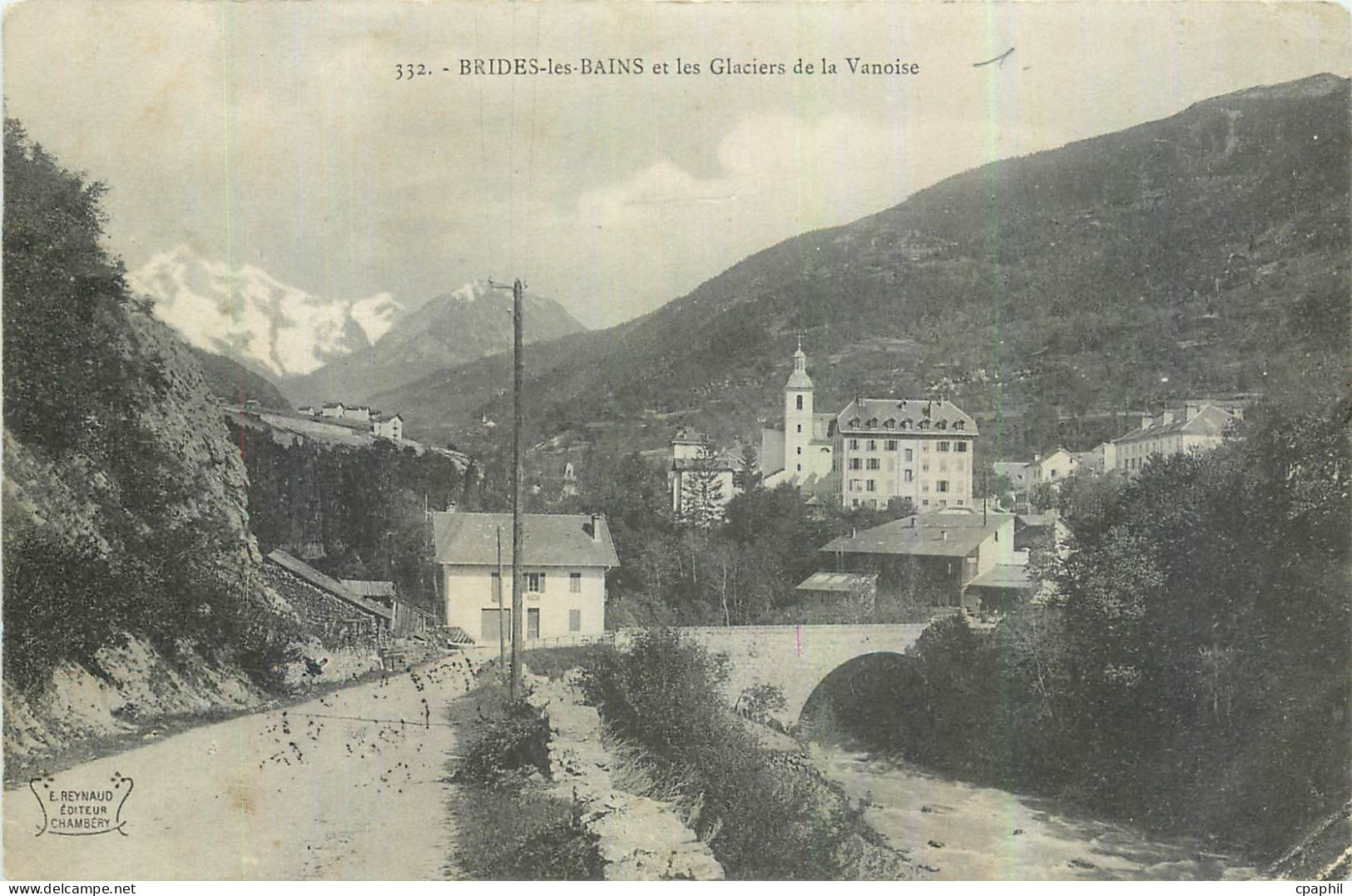CPA Brides les Bains et les Glaciers de la Vanoise